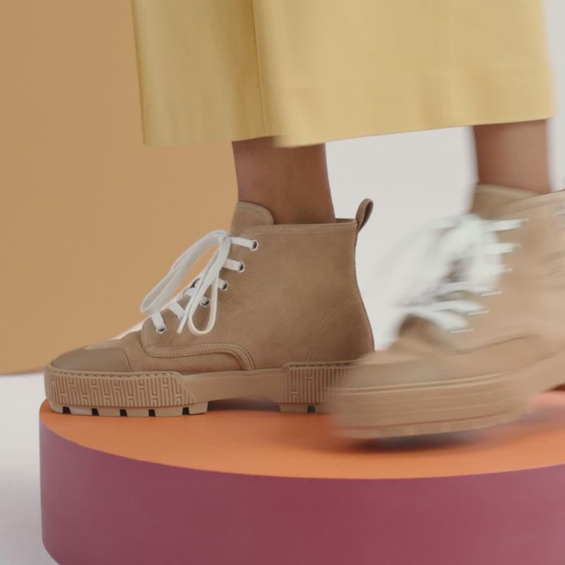 Itineraire ankle boot - Beige | Hermès UK